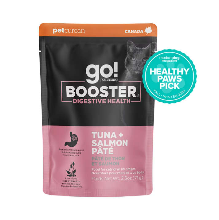 Go Cat Booster Digestive Tuna + Salmon Pate