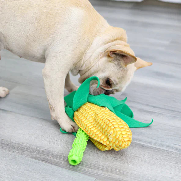 Injoya Corn on the Cob Snuffle Toy