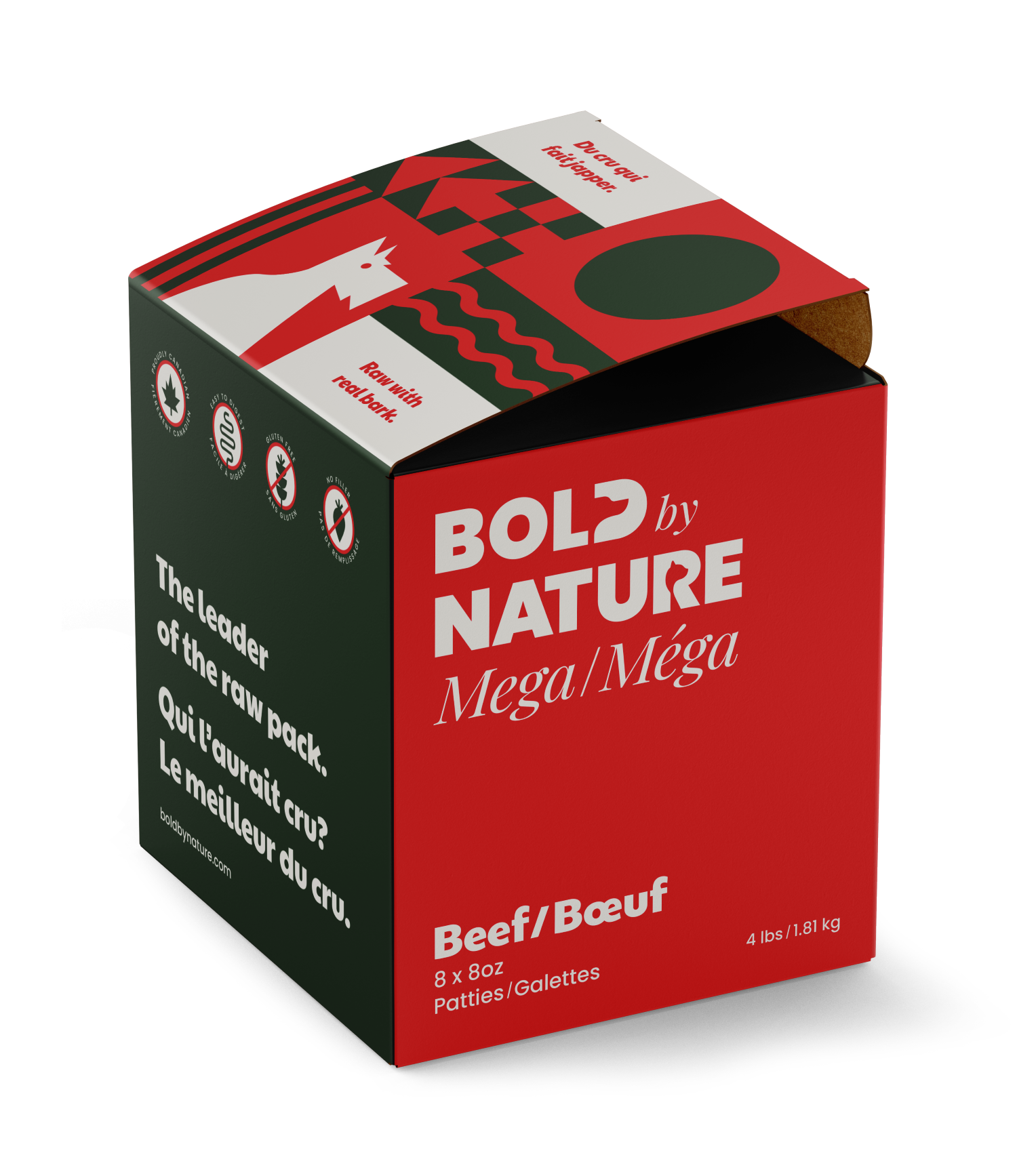 Bold By Nature Dog Mega Beef
