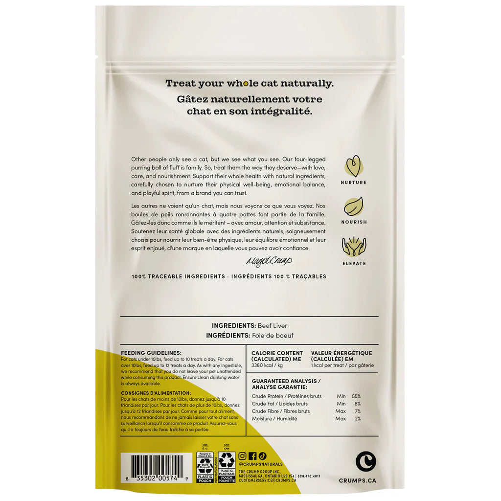 Crumps Cat Freeze Dried Beef Treats