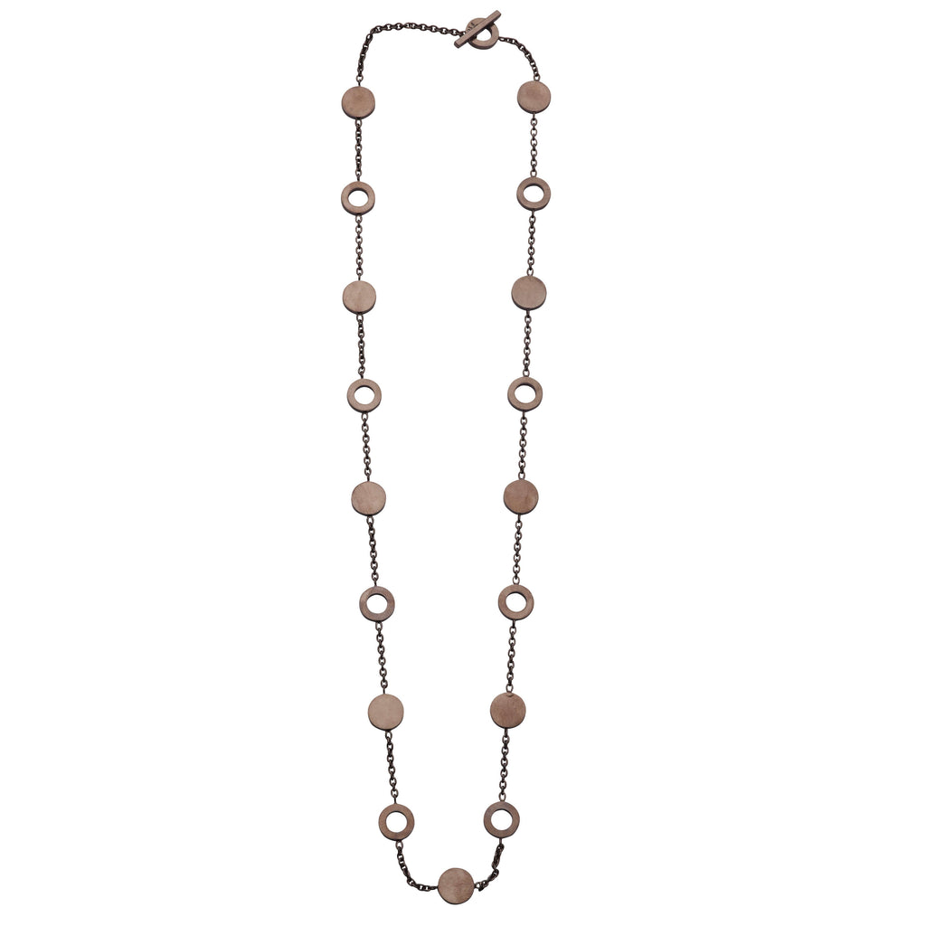 F 164 - Circle & Disc Necklace