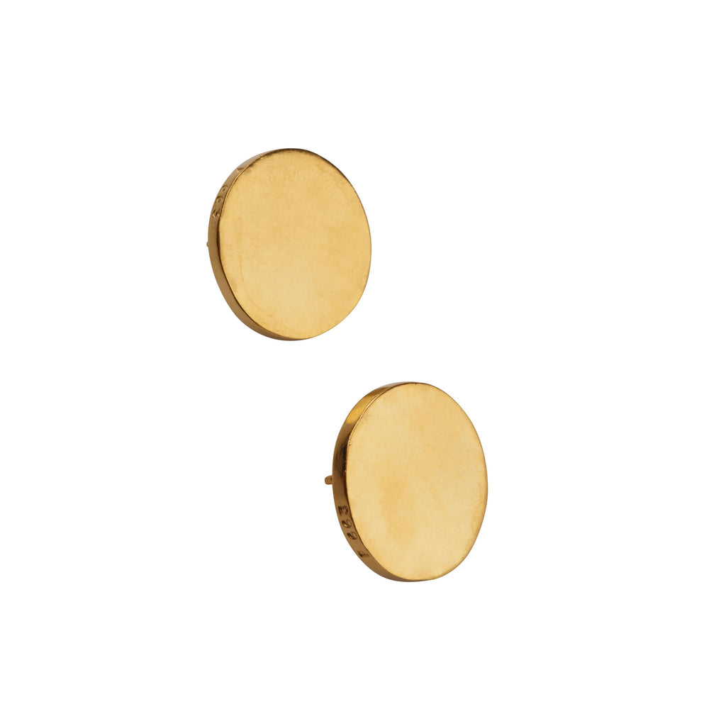 F 663 - Medium Disc Earrings