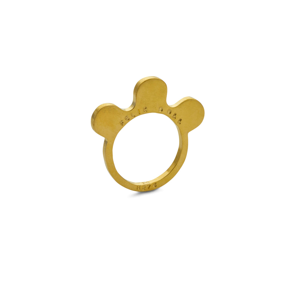 H 274 - Three Waves Ring