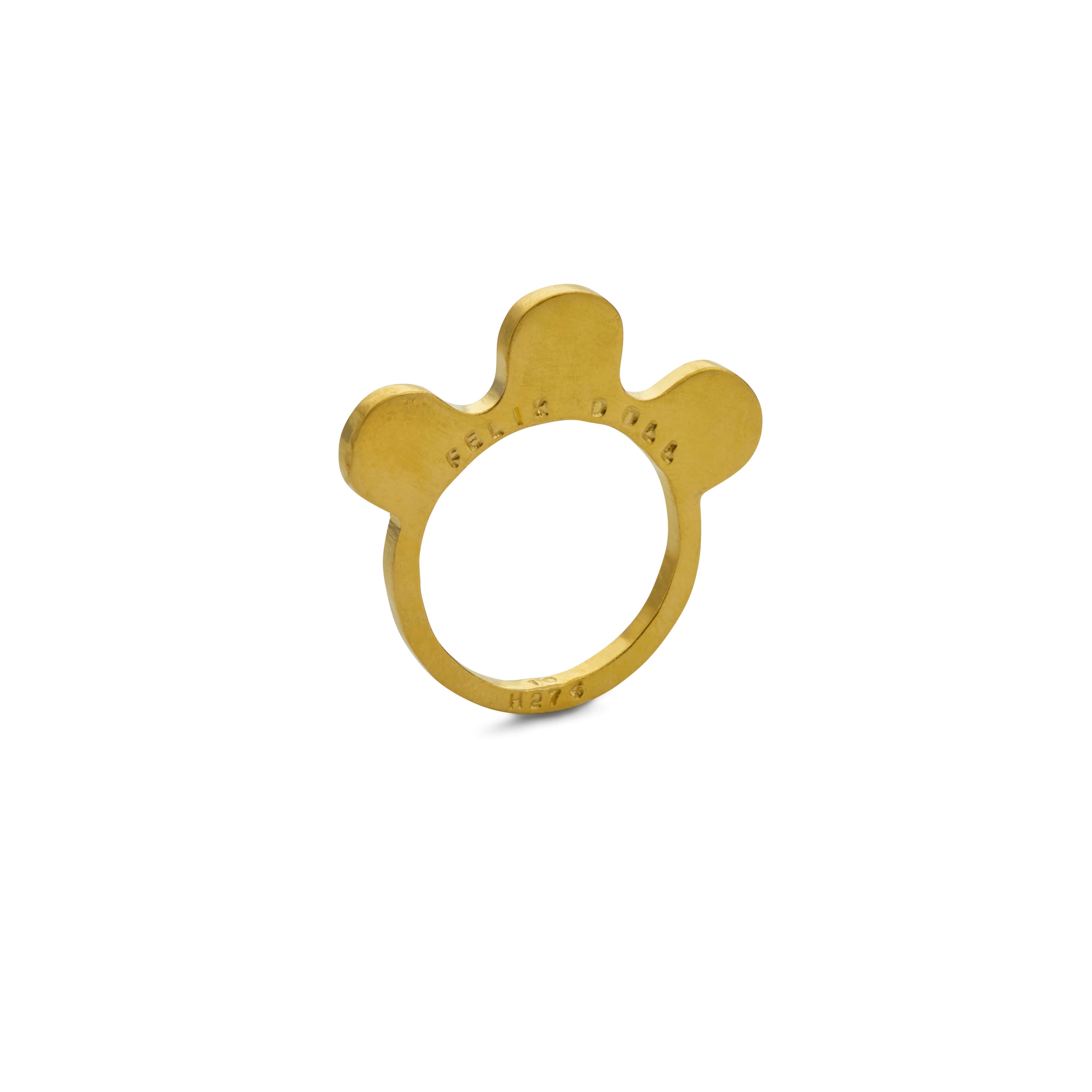 H 274 - Three Waves Ring