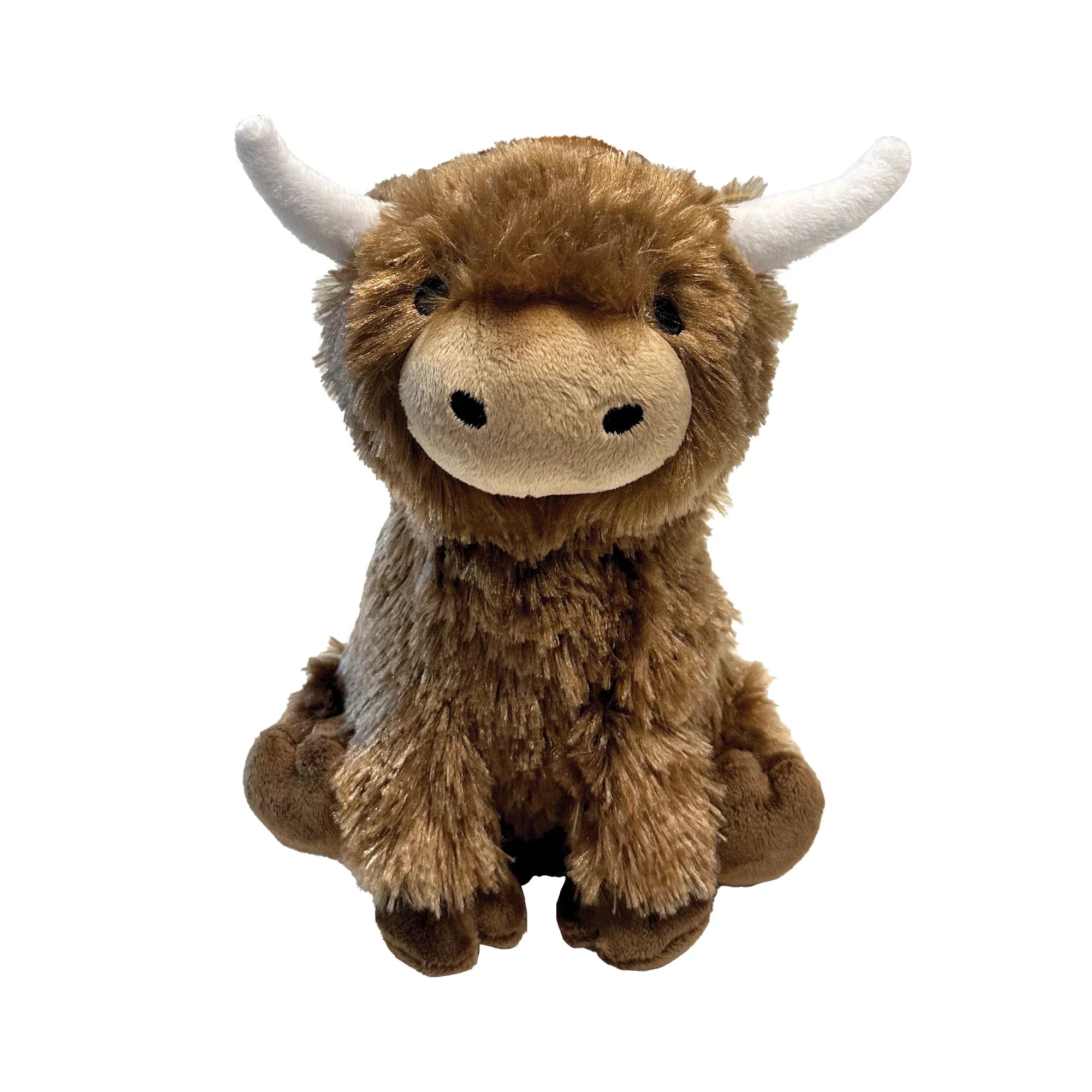 foufou Plushie Dog Toy Highland Cow