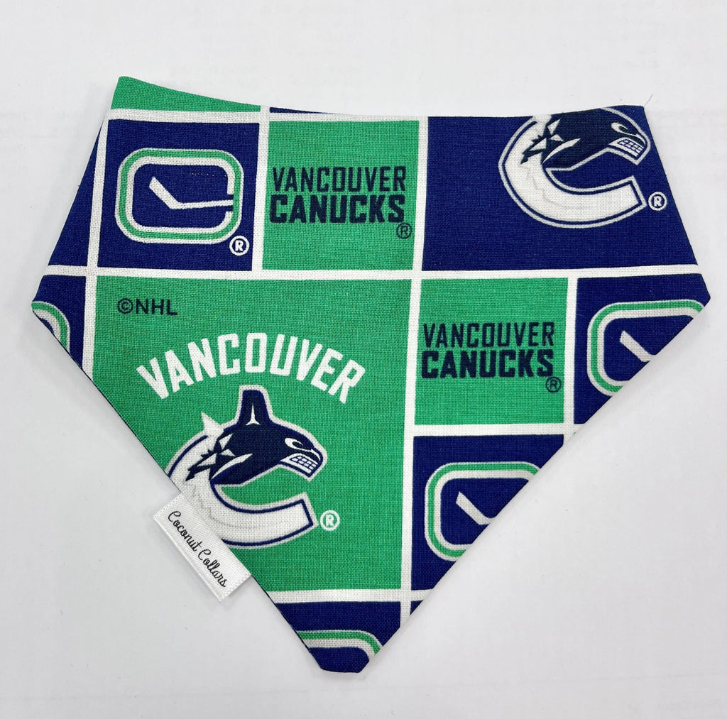 Coconut Collars Bandana Vancouver Canucks