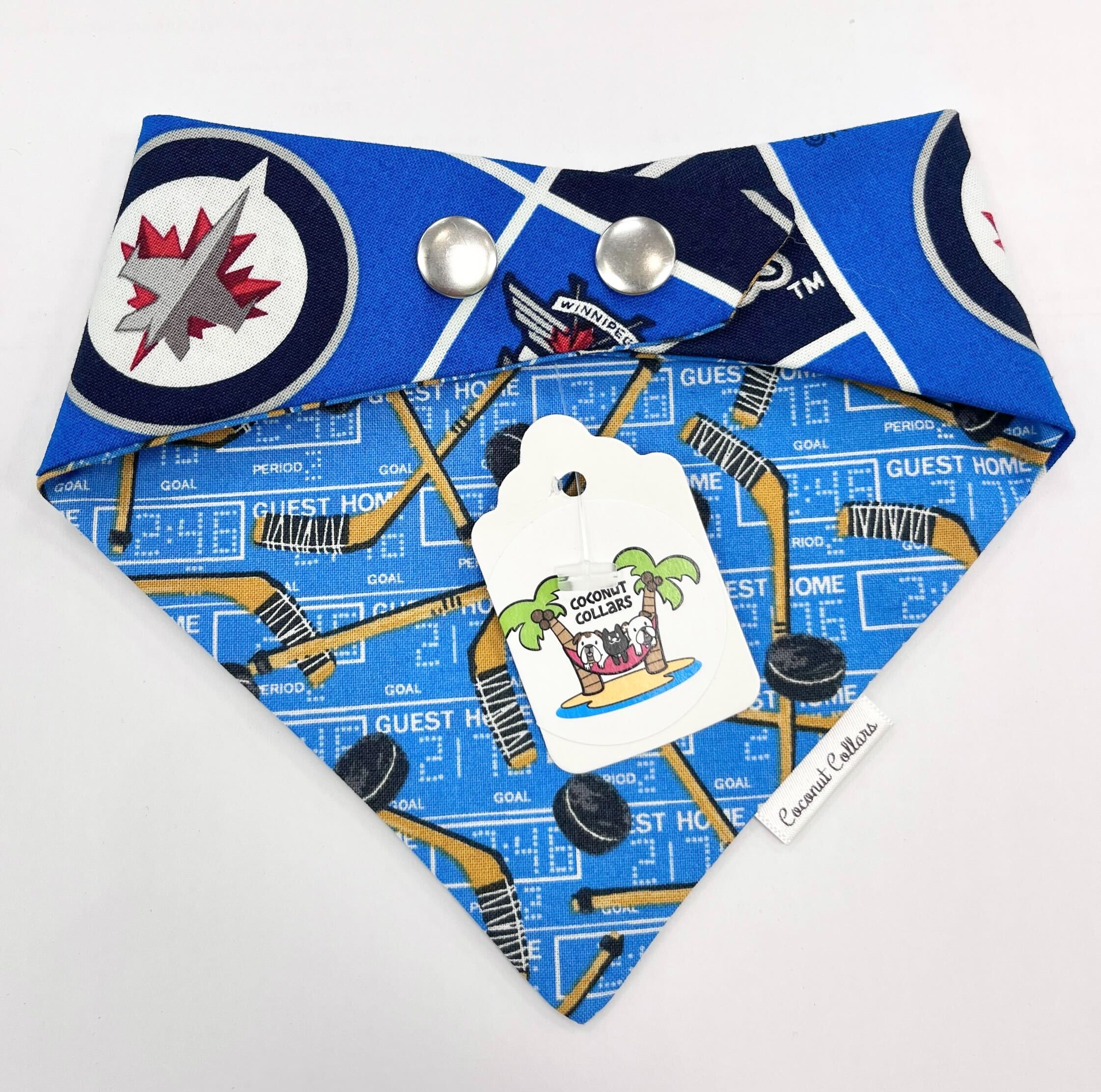 Coconut Collars Bandana Winnipeg Jets