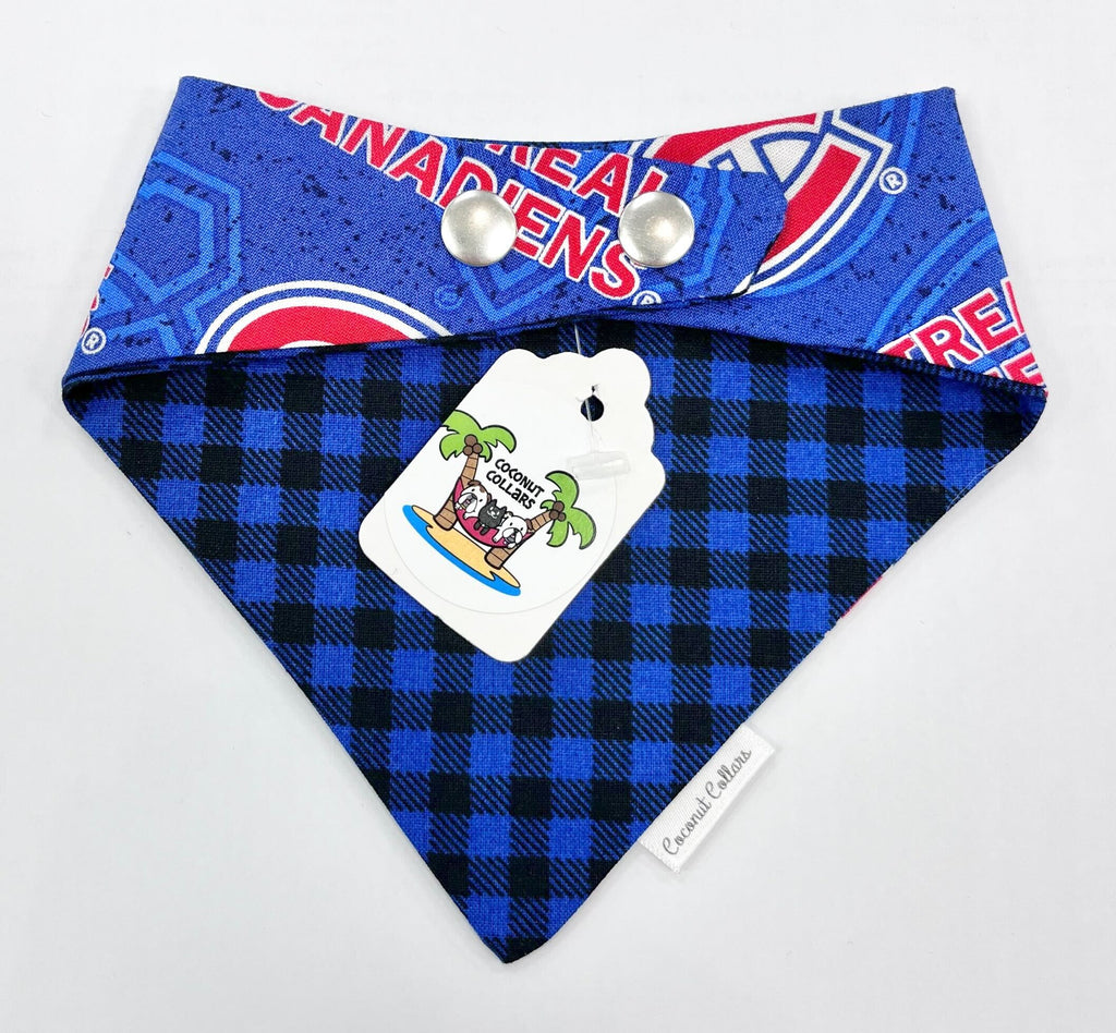Coconut Collars Bandana Montreal Canadiens