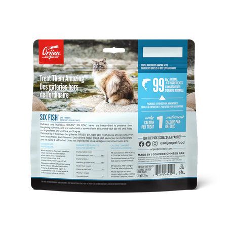 Orijen Cat Treat Six Fish