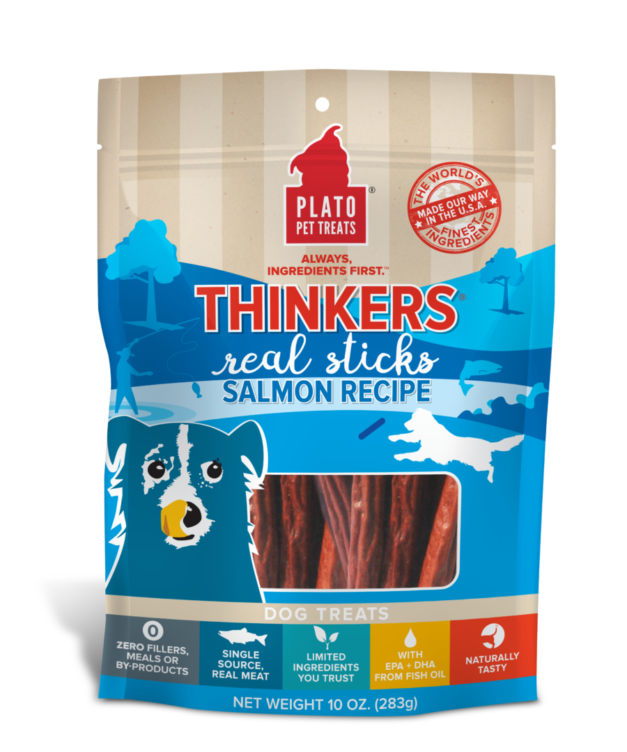 Plato Thinkers Salmon Meat Sticks