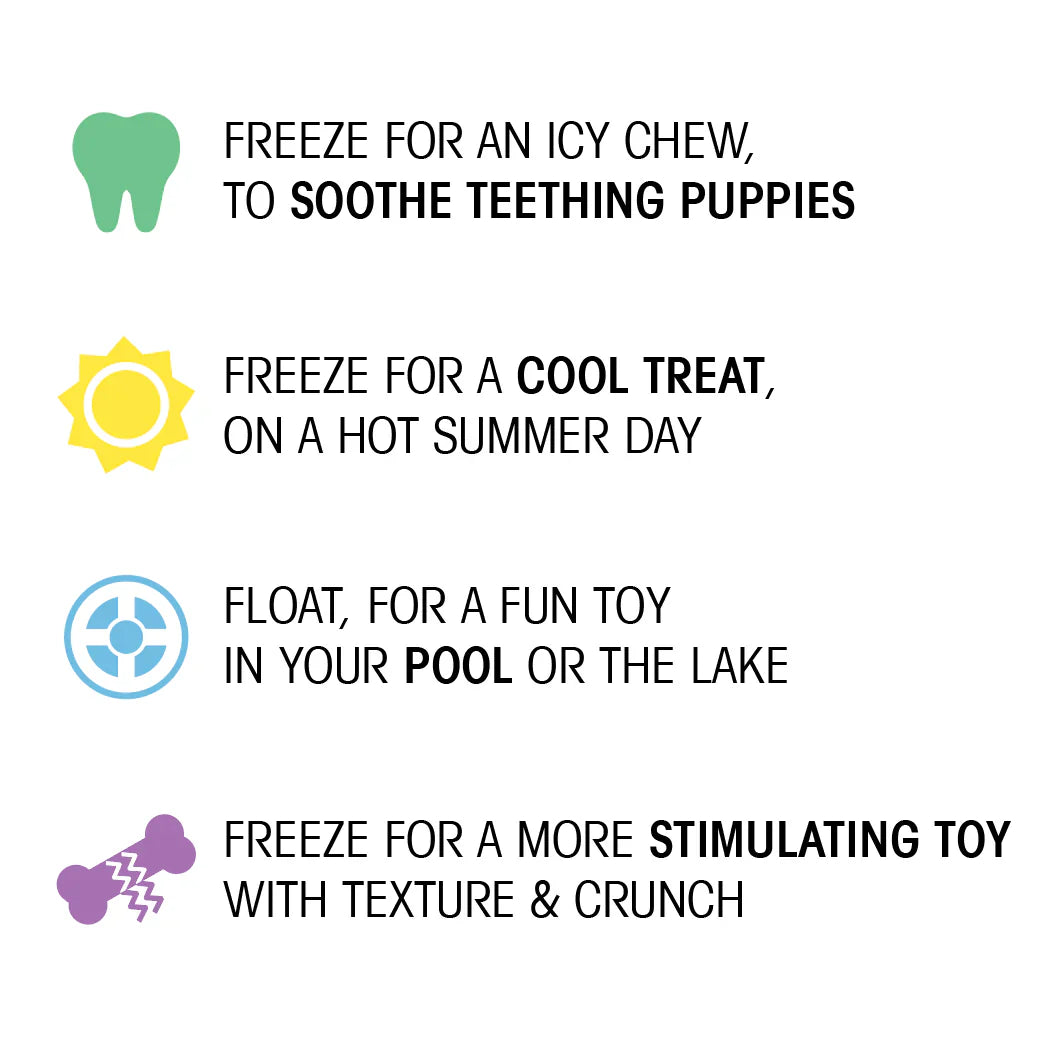 foufou Freeze 'n Float Dog Toy Fish Ring